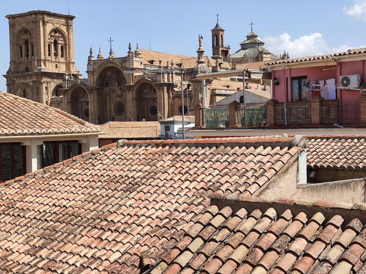 Atico Con Vistas En Granada Centro Apartman Kültér fotó