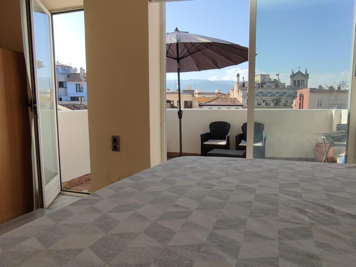 Atico Con Vistas En Granada Centro Apartman Kültér fotó