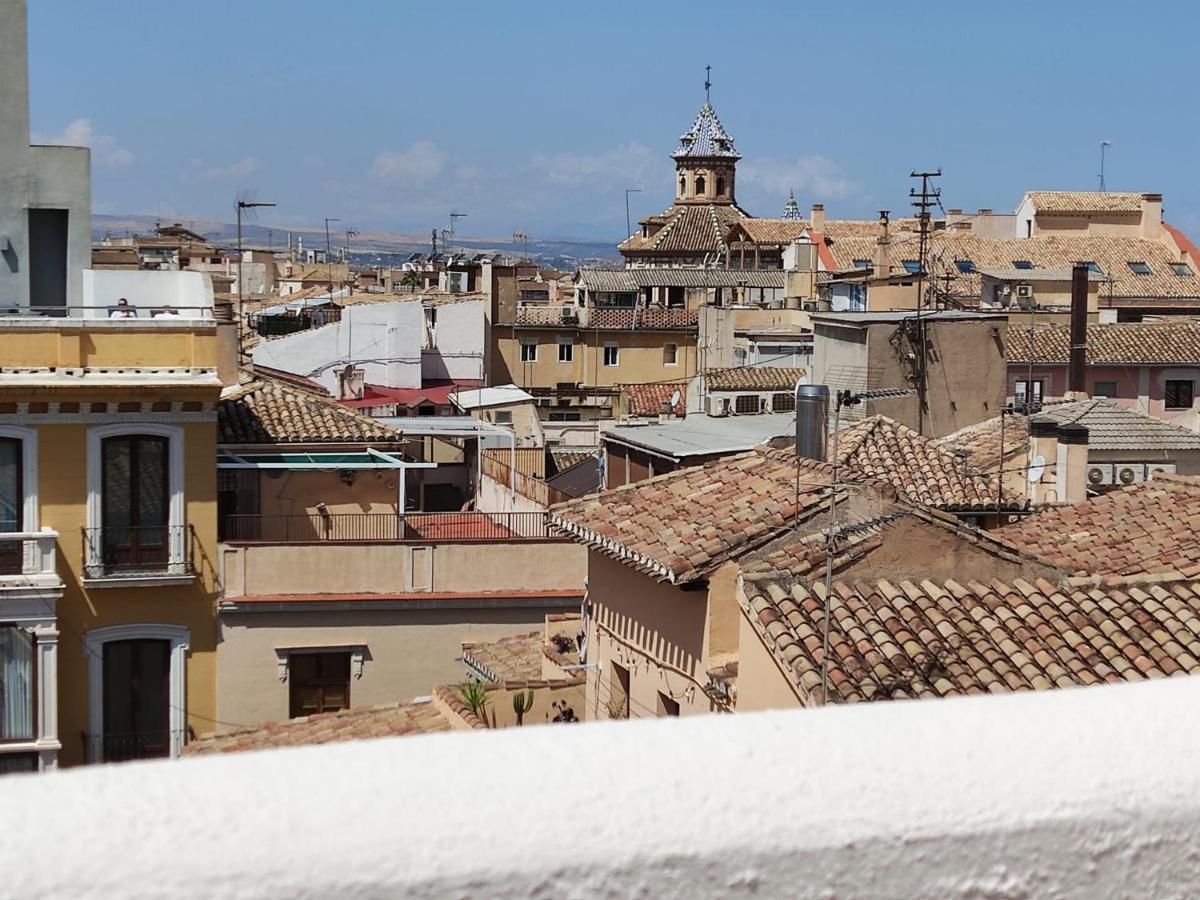 Atico Con Vistas En Granada Centro Apartman Kültér fotó