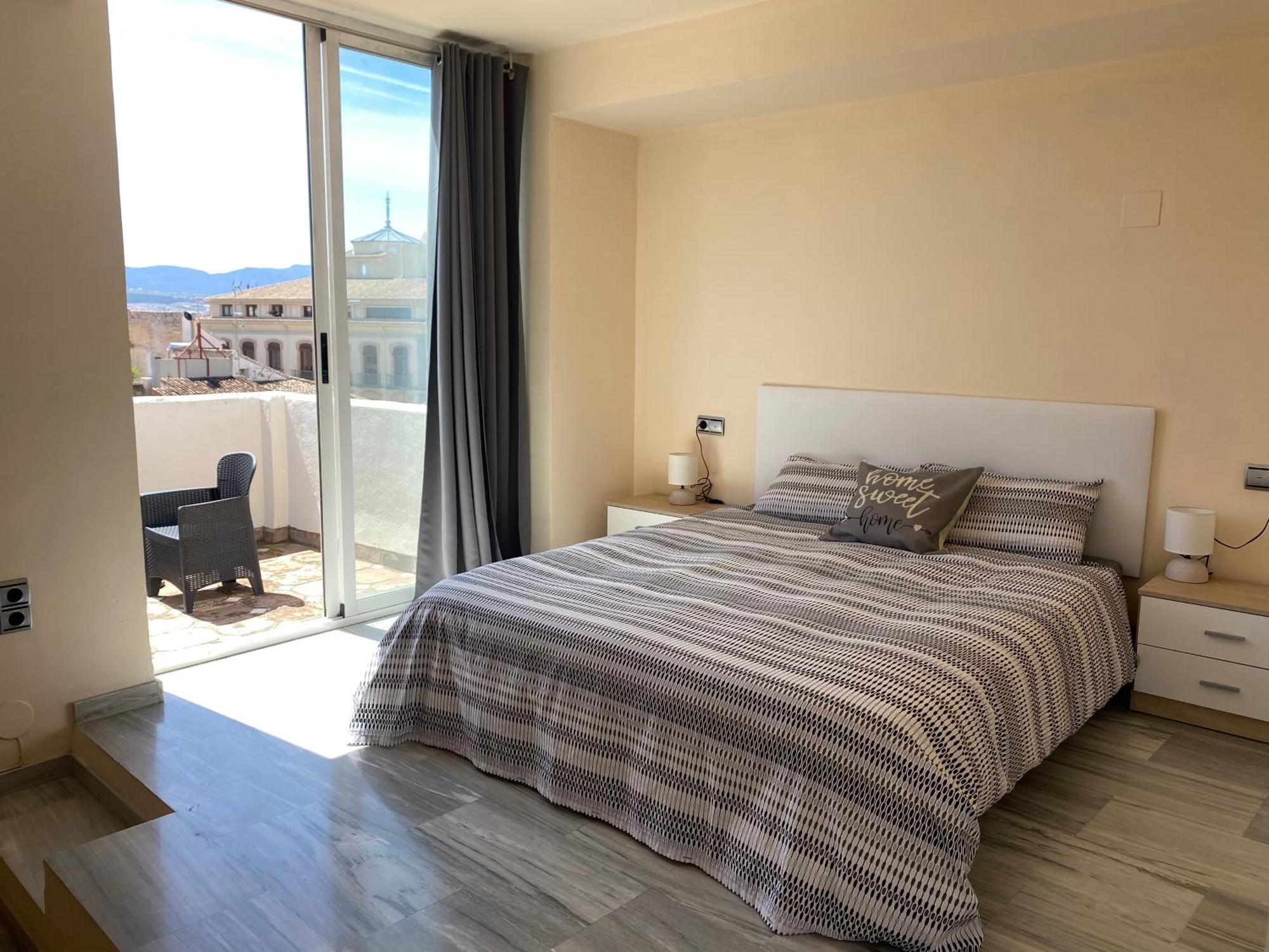 Atico Con Vistas En Granada Centro Apartman Kültér fotó
