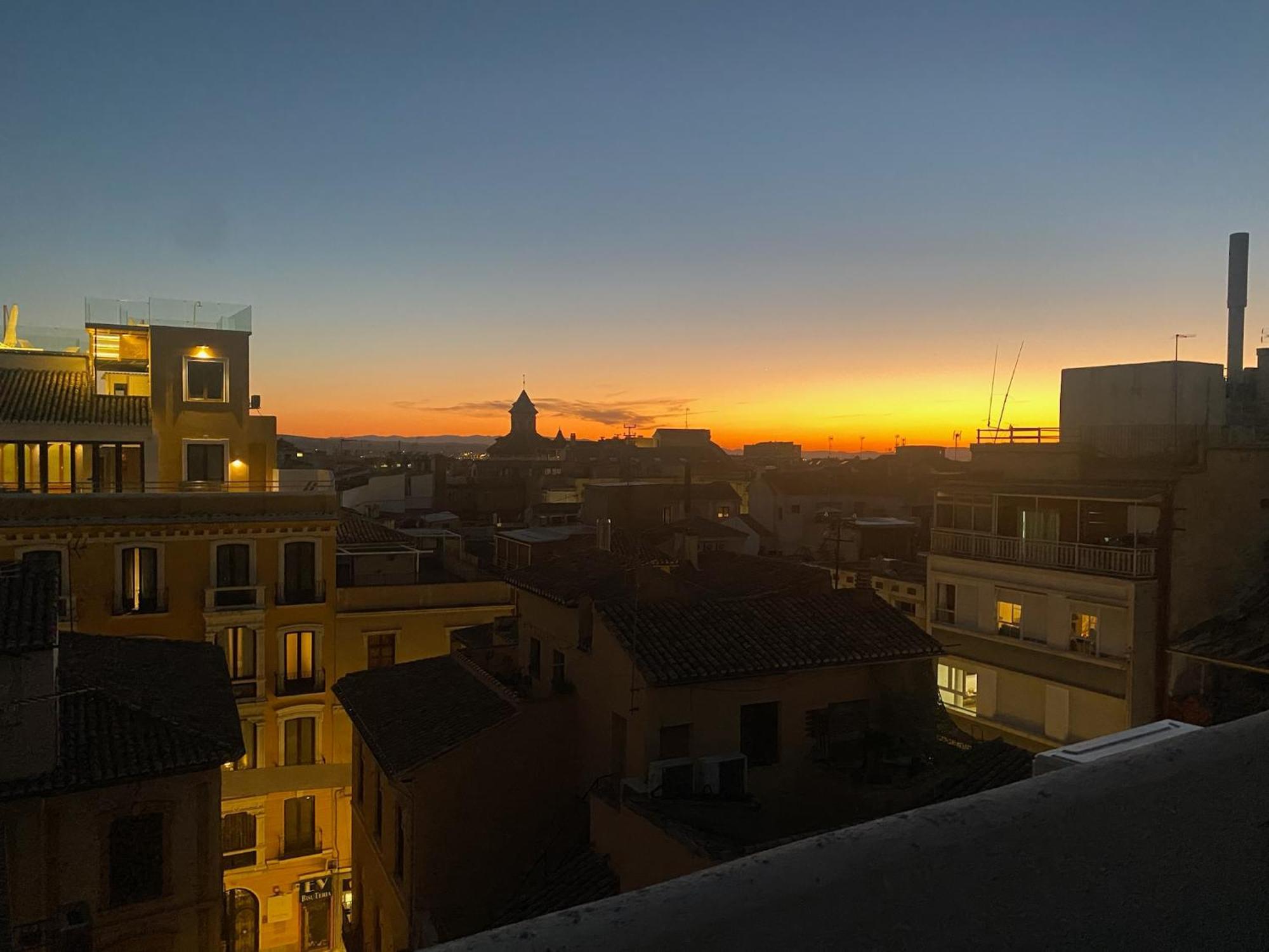 Atico Con Vistas En Granada Centro Apartman Kültér fotó
